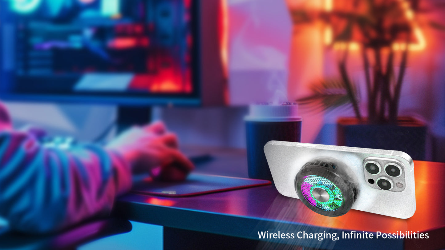 DT-C6 Semiconductor Cooling MagSafe Wireless Charger for iPhone 15W