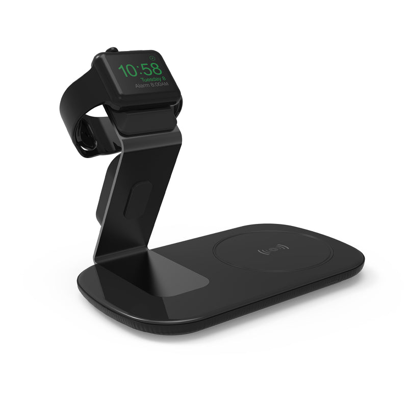 RGBTRON DT-X1 Wireless Charging Station, Wireless Charging Stand, 2 in 1 Charging Station for Apple iPhone 13 Pro Max13 Pro1312 Pro Max12 Pro1211 Pro Max11 Pro11SEXXRXS8, iWatch6SE3, AirPods